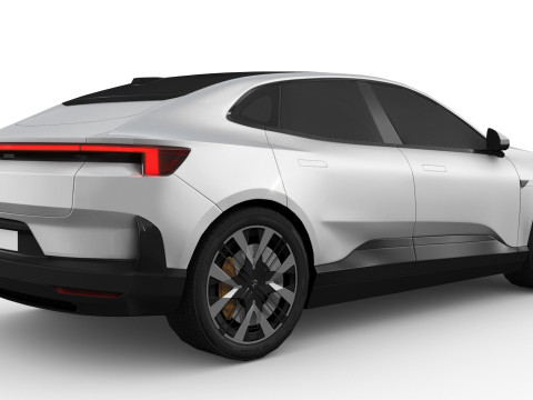 Polestar 4 2024 3D Model