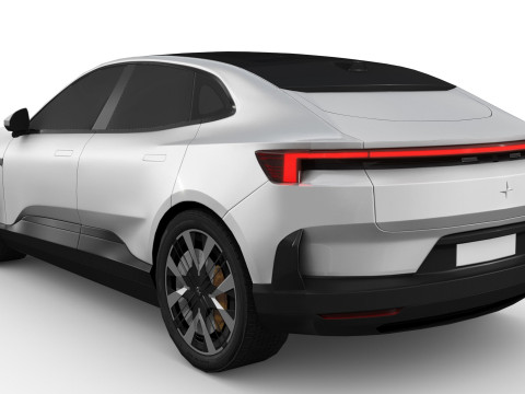 Polestar 4 2024 3D Model