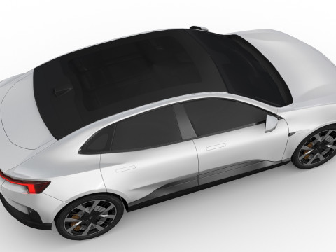 Polestar 4 2024 3D Model