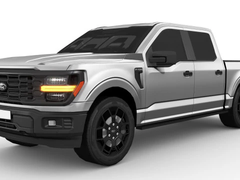 F-150 STX 2024 3D Model