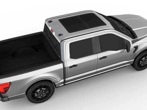 F-150 STX 2024 3D Model