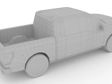 F-150 STX 2024 3D Model