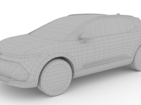 Chevrolet Equinox EV RS 2024 3D Модель
