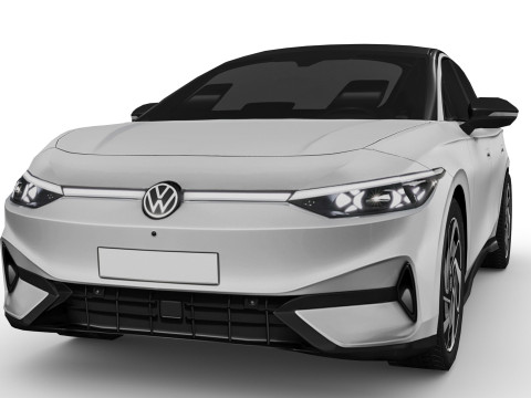 Volkswagen ID7 2024 3D 模型