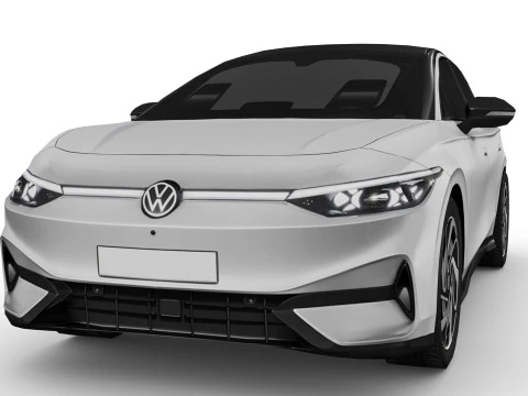 Volkswagen ID7 2024 3D Model