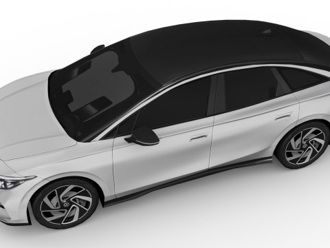 Volkswagen ID7 2024 3D 模型