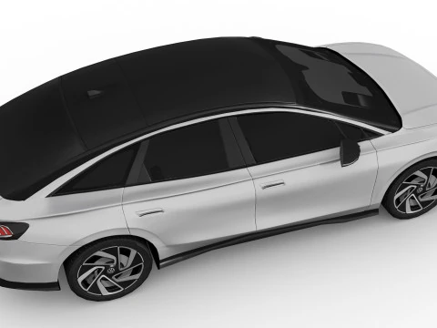 Volkswagen ID7 2024 3D Model