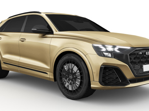 Audi Q8 2024 Modelo 3D