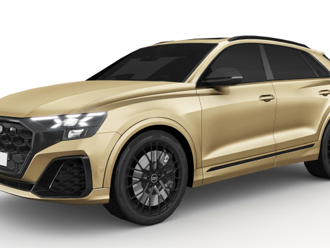 Audi Q8 2024 3D 模型