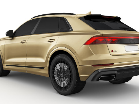 Audi Q8 2024 3D 模型