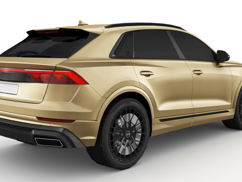 Audi Q8 2024 3D 模型