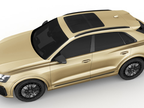 Audi Q8 2024 3D 模型
