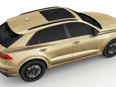Audi Q8 2024 3D 模型