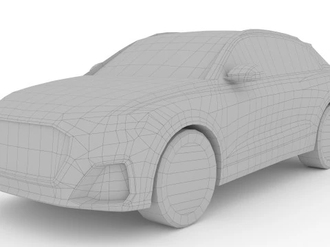 AudiQ82024 Modello 3D