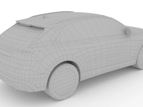 AudiQ82024 Modello 3D