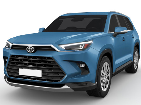 Toyota Grand Highlander 2024 3D Модель