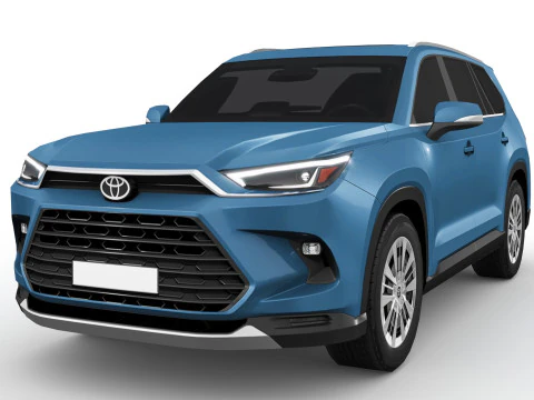 Toyota Grand Highlander 2024 Modello 3D