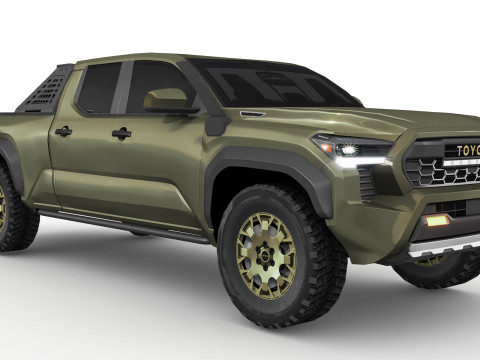 Toyota Tacoma Trailhunter 2024 Model 3D