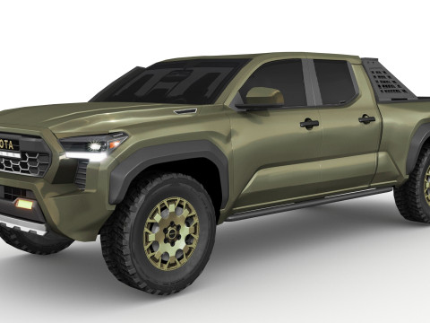 Toyota Tacoma Trailhunter 2024 3D Model