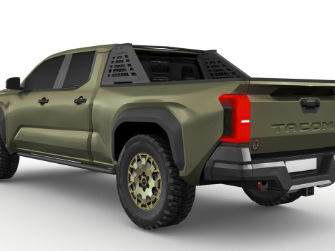 Toyota Tacoma Trailhunter 2024 3D Model