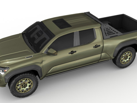Toyota Tacoma Trailhunter 2024 3D Model