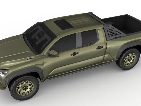 Toyota Tacoma Trailhunter 2024 3D Model