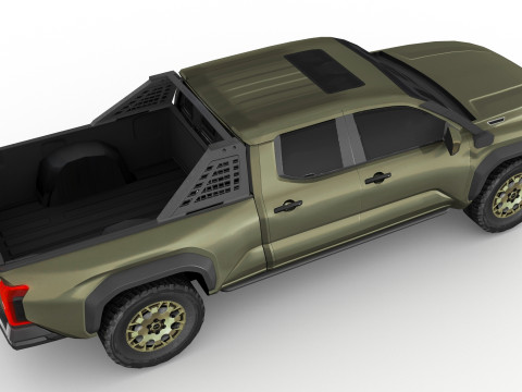 Toyota Tacoma Trailhunter 2024 3D Model