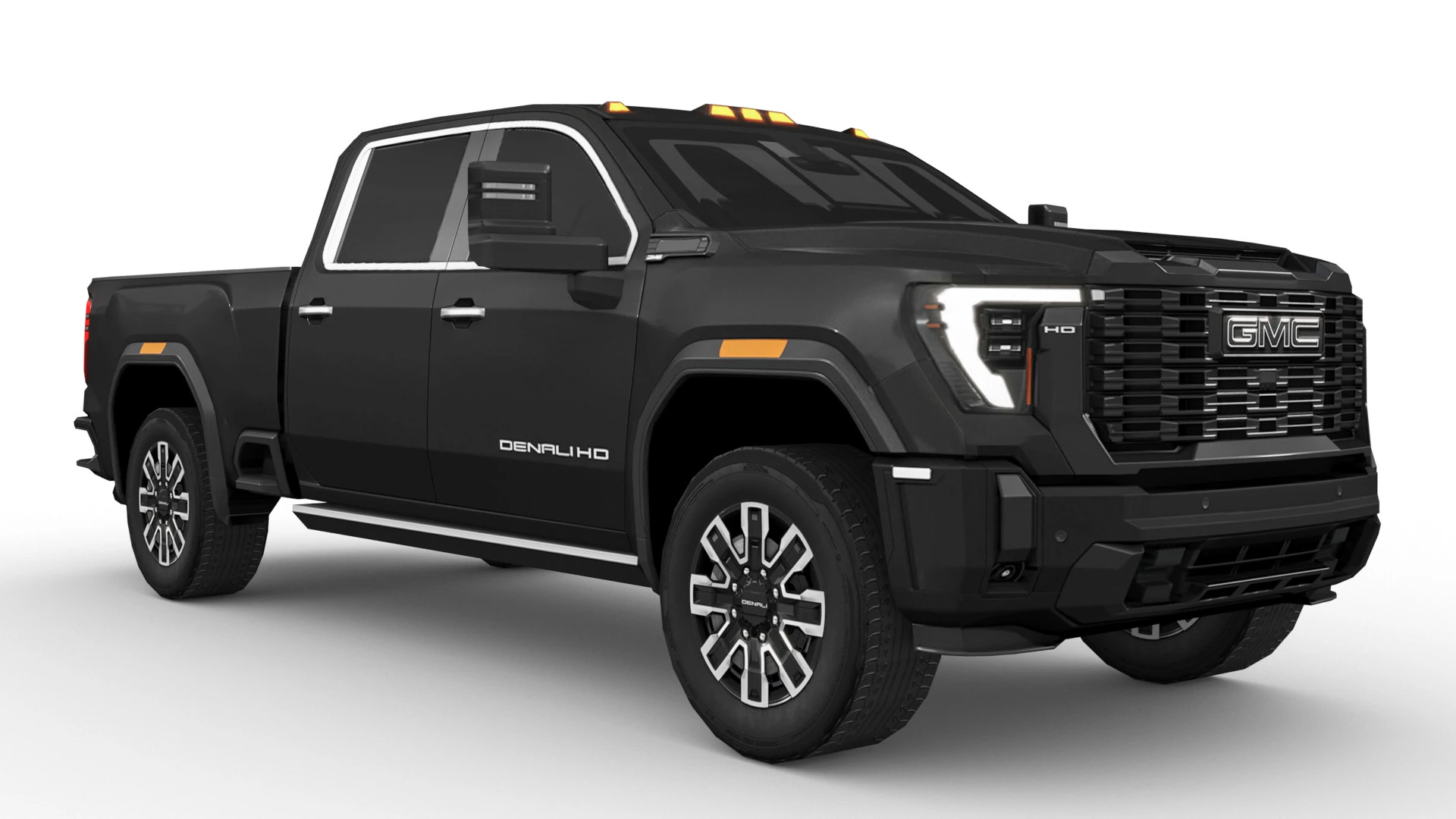 GMC Sierra Denali 2500HD 2025 Modello 3D .c4d .max .obj .3ds .fbx .stl .blend