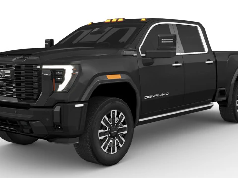 GMC Sierra Denali 2500HD 2025 Modello 3D