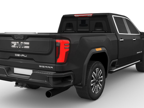 GMC Sierra Denali 2500HD 2025 3D 模型