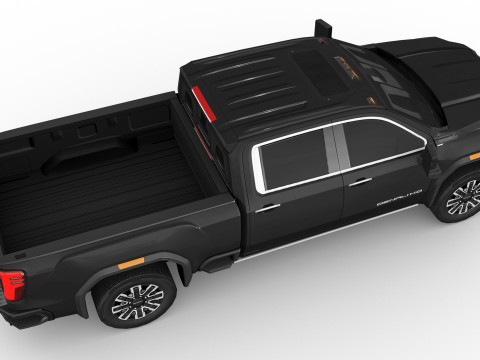 GMC Sierra Denali 2500HD 2025 3D 模型