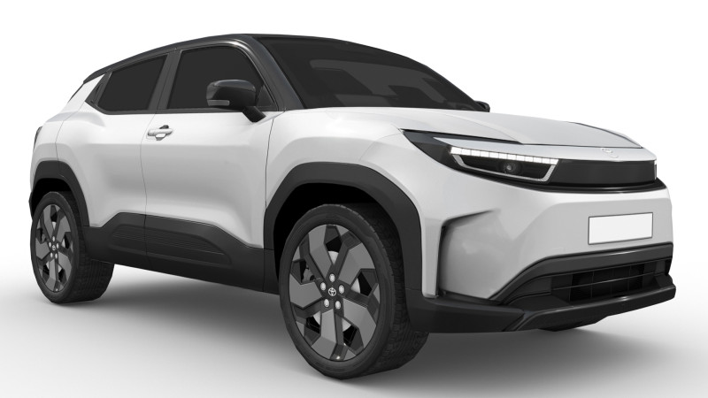 Toyota Urban Cruiser 2025 3D Model .c4d .max .obj .3ds .fbx .stl .blend