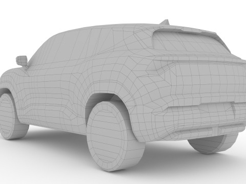 Toyota Urban Cruiser 2025 3D Model