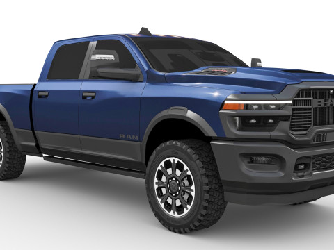 RAM Heavy Duty 2025 3D Model