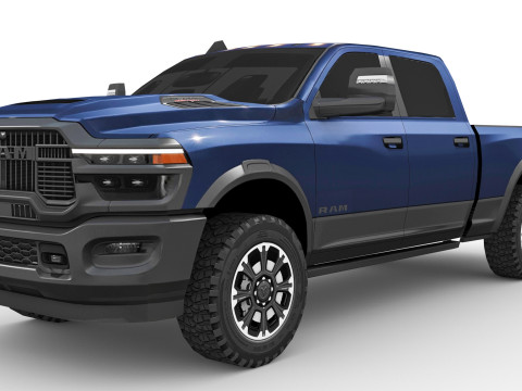 RAM Heavy Duty 2025 3D Модель