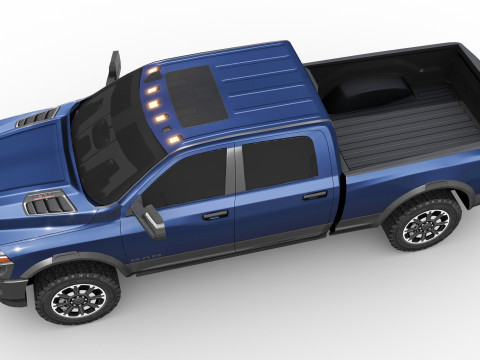 RAM Heavy Duty 2025 3D Модель