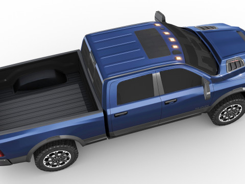 RAM Heavy Duty 2025 3D Модель