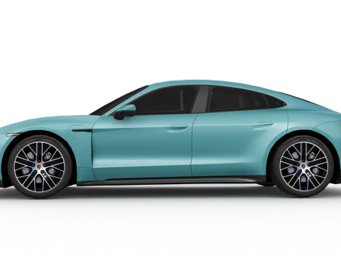 Porsche Taycan 2024 3D Model