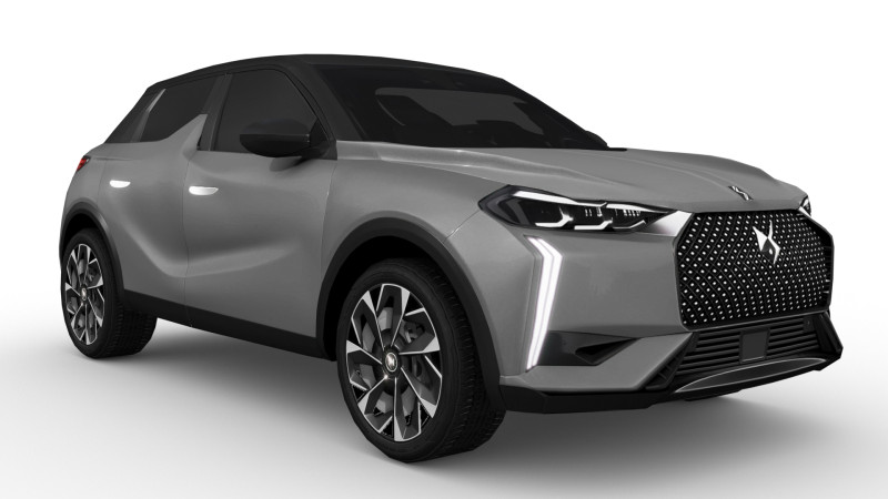 DS3 2023 Modèle 3D .c4d .max .obj .3ds .fbx .stl .blend