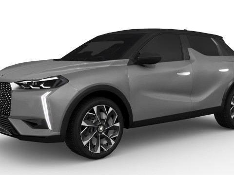 DS3 2023 Modèle 3D