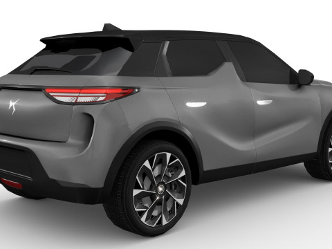 DS3 2023 Modèle 3D