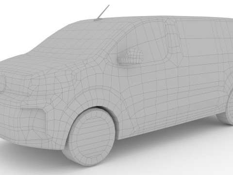 Citroen E-Spacetourer 2025 3D Model