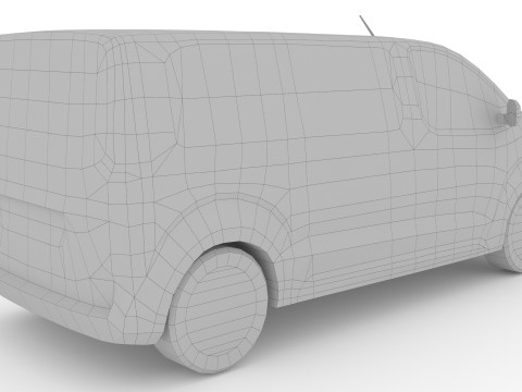 Citroen E-Spacetourer 2025 3D Model