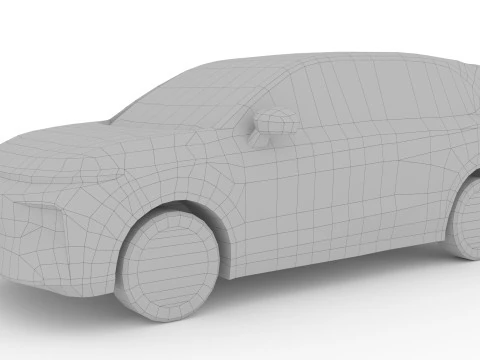 Leapmotor B10 2025 3D Model