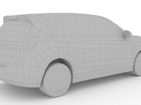 Leapmotor B10 2025 3D Model