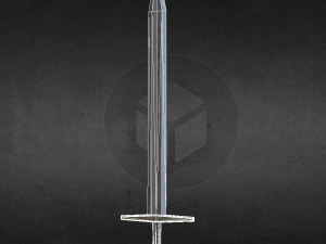 sword low poly 3D मॉडल