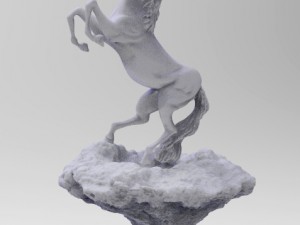 stone horse 3D Model