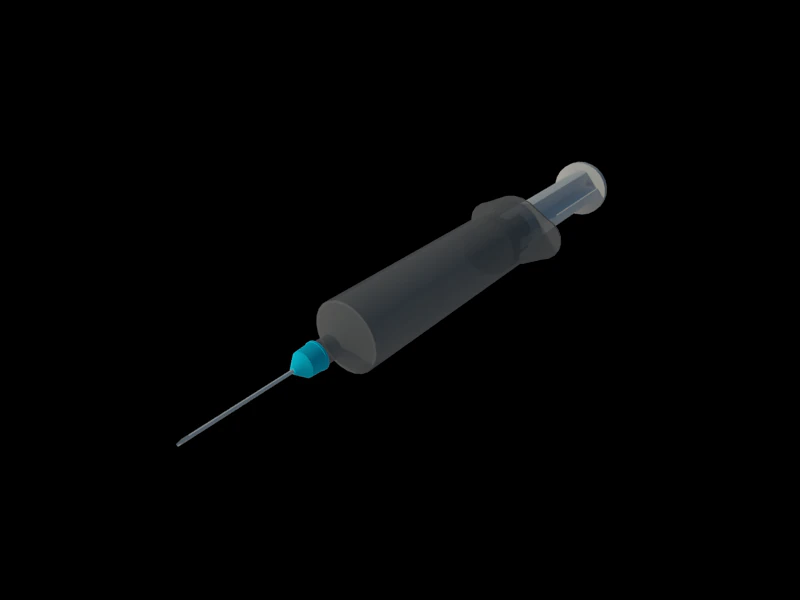 syringe 3D Model .c4d .max .obj .3ds .fbx .stl .blend 