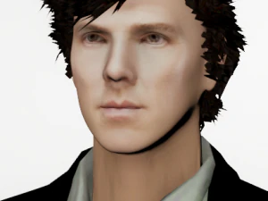 셜록 - 베네딕트 컴버배치 3D 모델