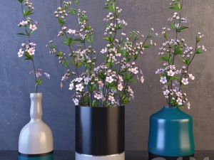 cherry tree 3D 모델